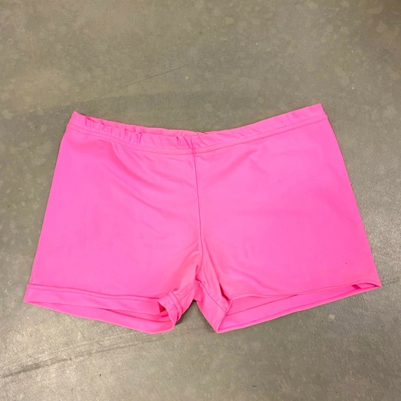 Pink Spandex Shorts